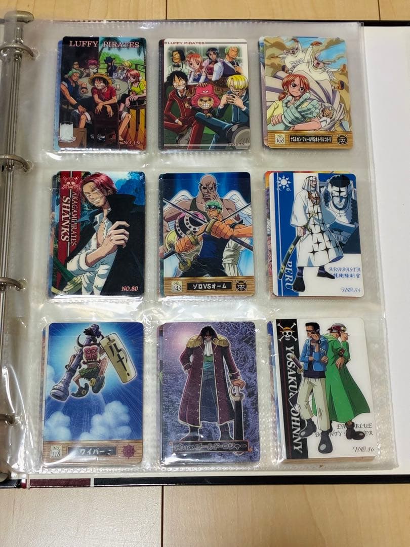 ワンピース 海賊王グミ カードまとめ アルバム付き