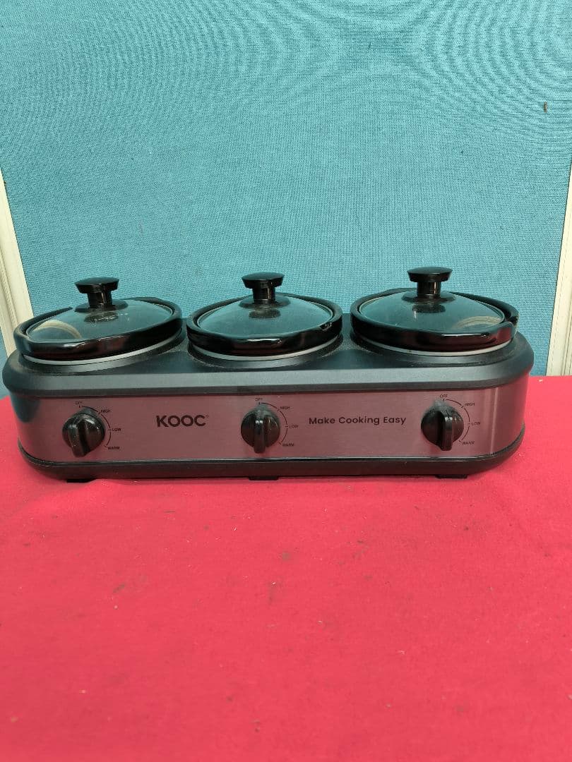 美品　KOOC　トリプルスロークッカー
