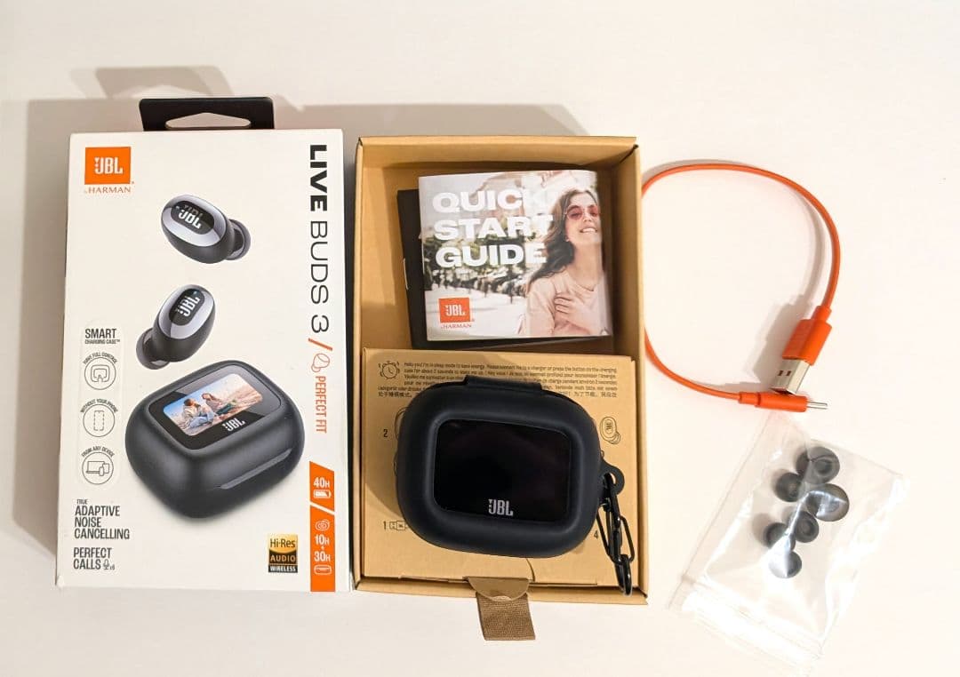 JBL LIVE BUDS 3 ワイヤレスイヤホン ブラック