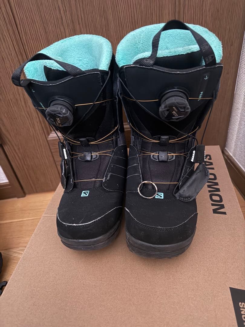 SALOMON PEARL BOA J 24.5cm ブラック