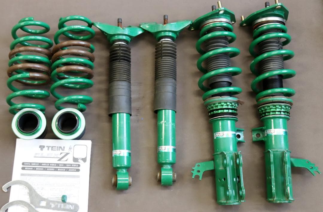 RAV4　ハリアー　ハリアーハイブリット 　TEIN FLEX 　Ｚ　車高調