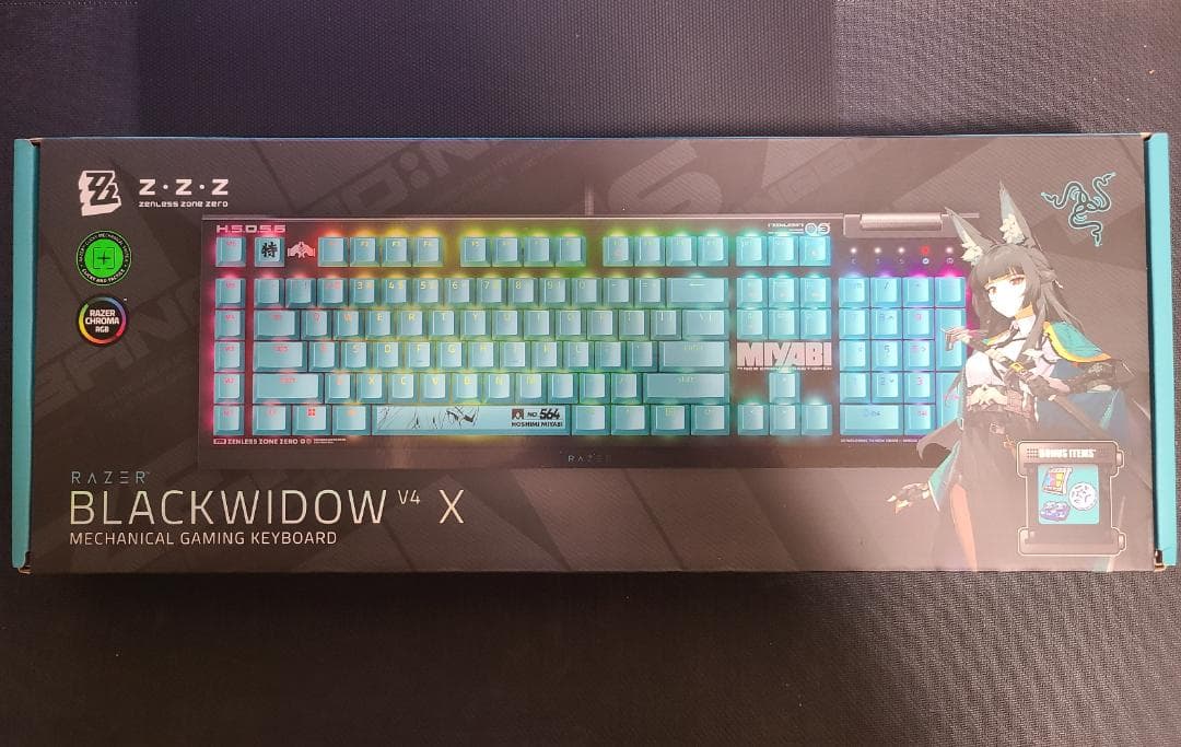 キーボード Razer BlackWidow V4 X Zenless Zone Zero