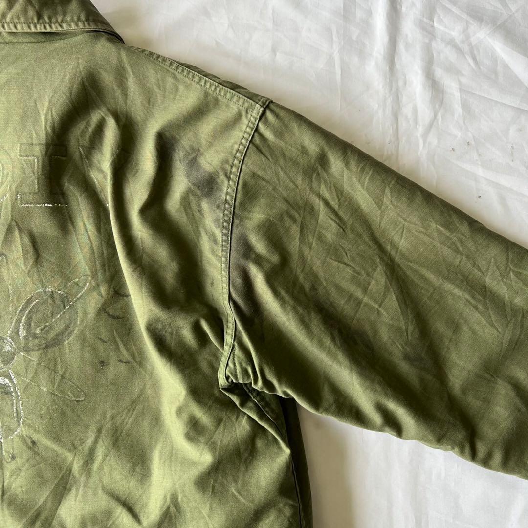 80’s US Navy A-2 デッキジャケット　古着