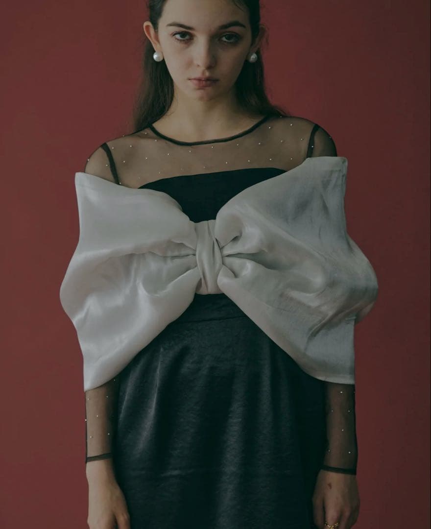 ecmile ドレス エクミール オケージョンドレス　ベージュ