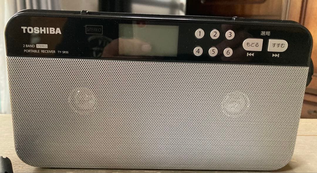 東芝AM/FMラジオ　TY-SR55 2017年製