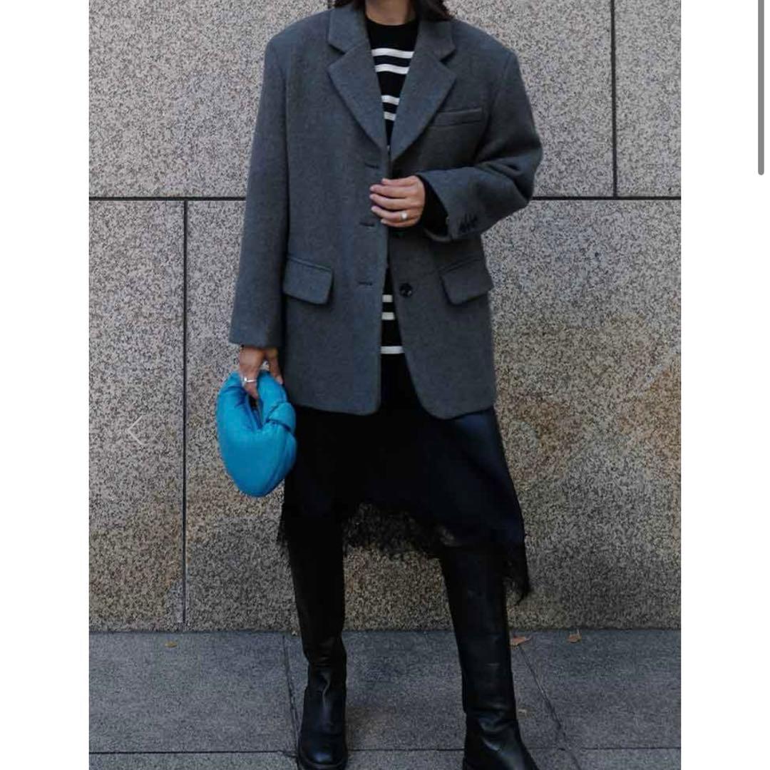 machatt マチャット　今季★ ボーダーロンT ブラック