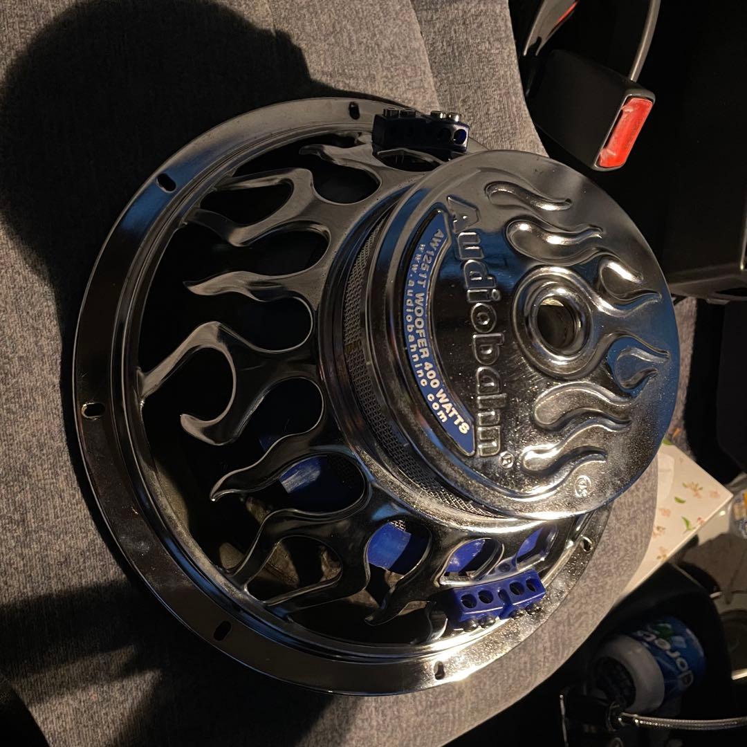 希少!! Audiobahn 12インチサブウーファーユニット AW1251T