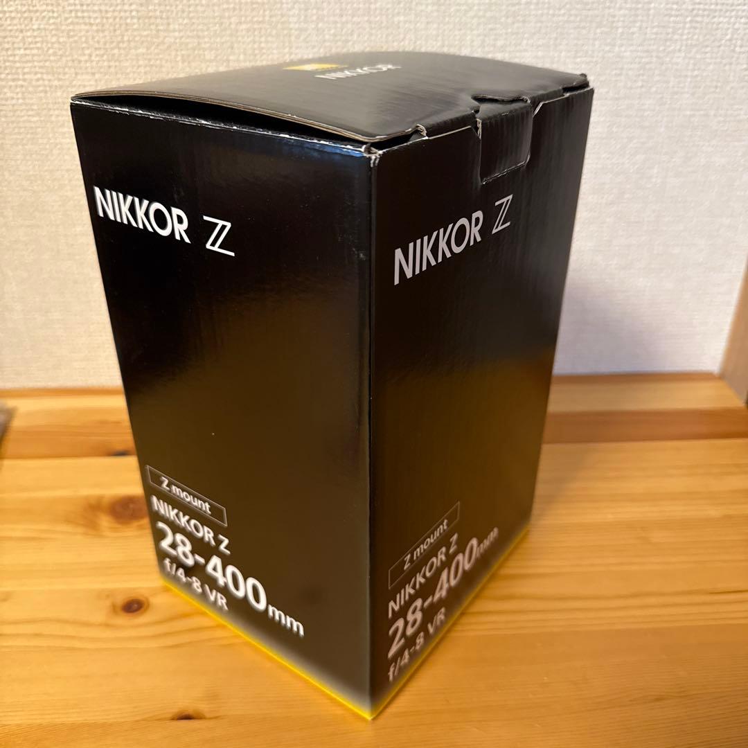 NIKKOR Z 28-400mm f/4-8 VR フィルター付属
