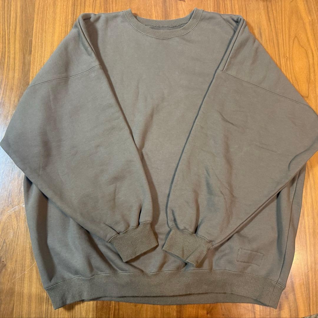 Curensology＆RC フレンチテリービッグトレーナー♢カーキ