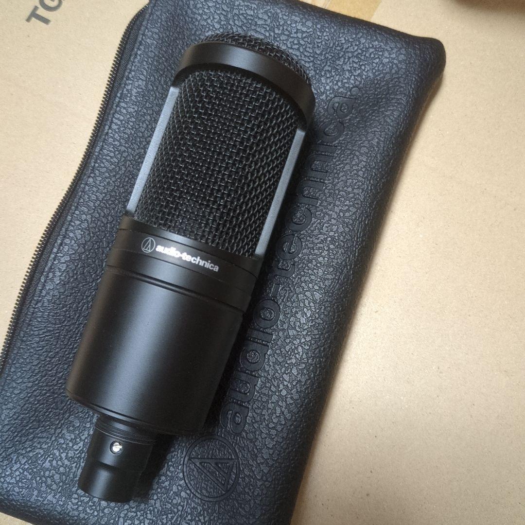 AT2020 セット（マイクスタンド・ポップフィルター付き）