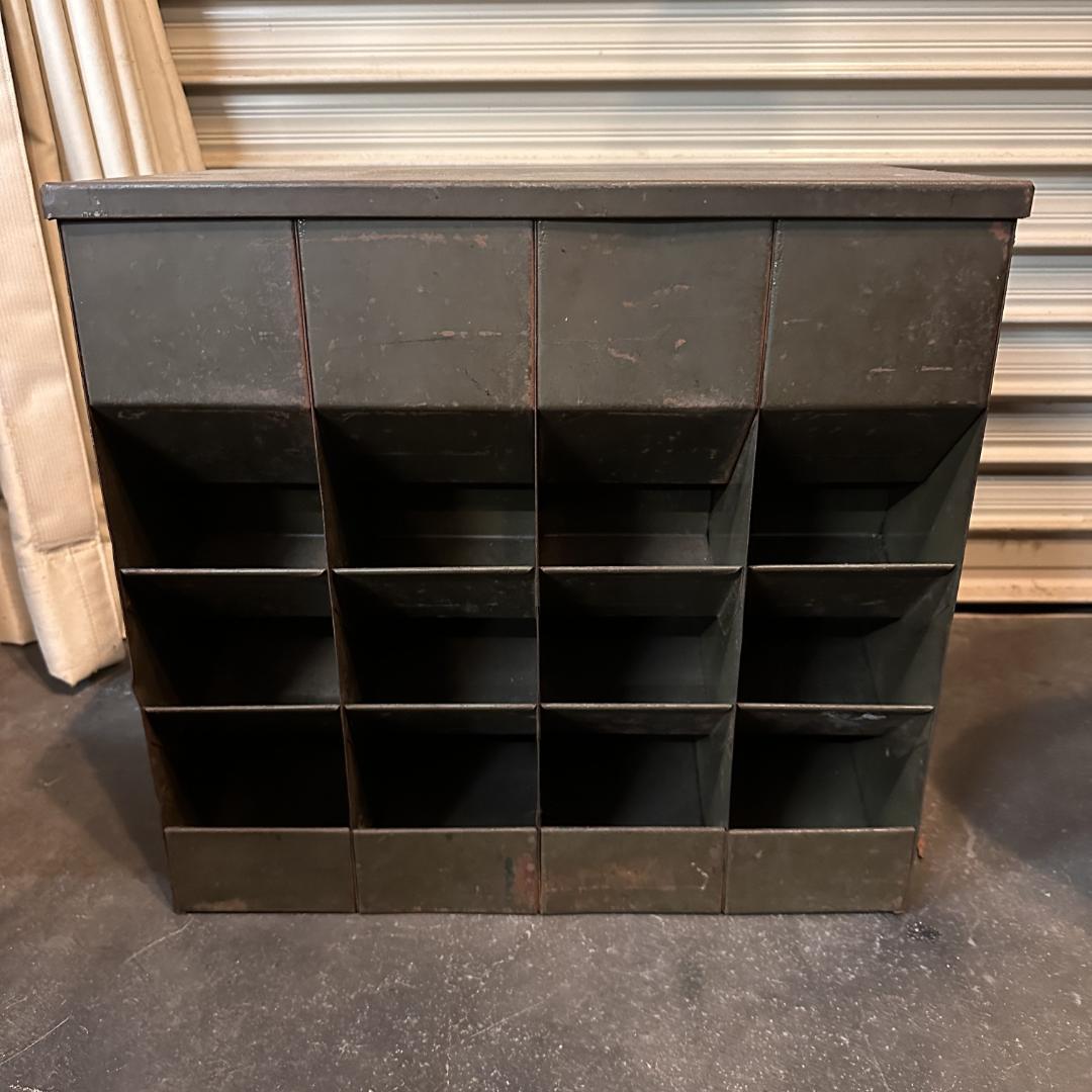 ヴィンテージ メタル製 パーツボックス タバコストッカー 店舗什器