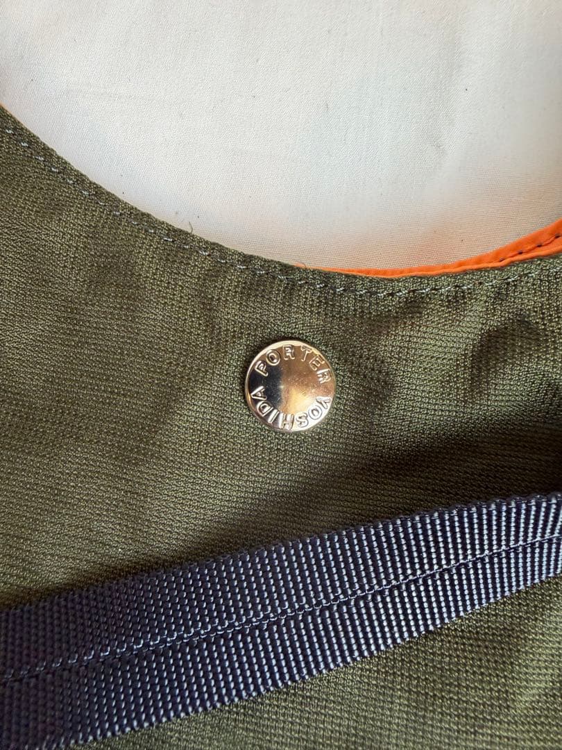 美品　未使用　PORTER ポーター バガー CVS エコバッグ カーキ