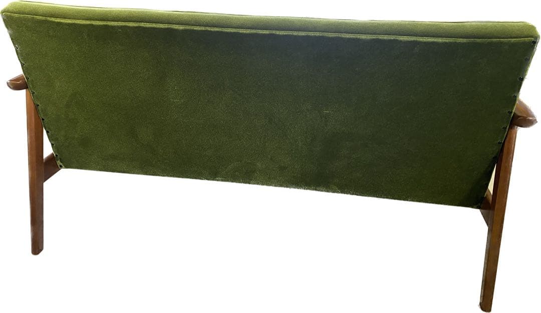 karimoku カリモク 60 kチェア モケットグリーン 2シーター