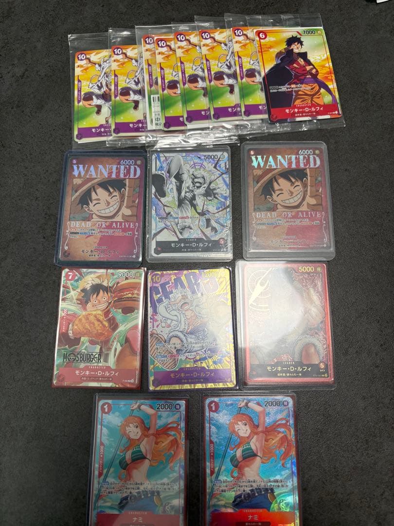 ワンピースカード　まとめ売り　①ニカルフィ　手配書　ナミ　プロモ