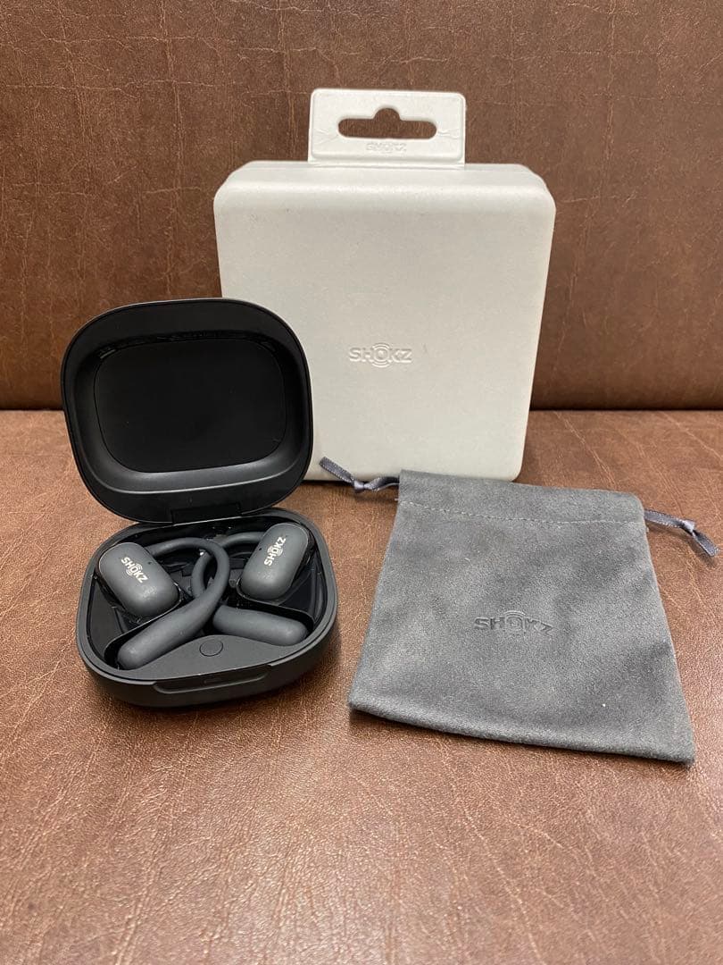 ☆Shokz ワイヤレスイヤホン Open Fit 2+ ブラック T921