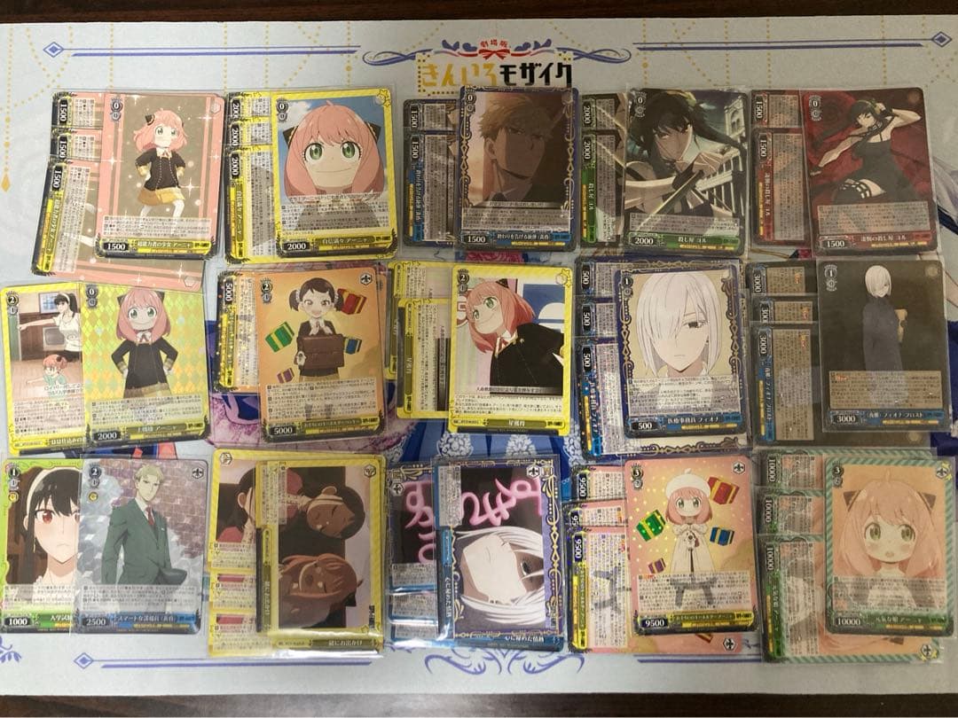 ヴァイスシュヴァルツ　SPY×FAMILY デッキ　調整パーツ付