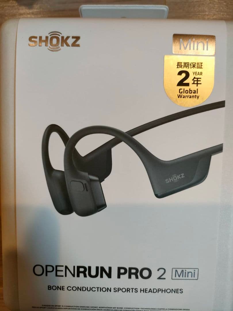 Shokz OpenRun Pro 2Mini ブラック未開封品　開放型イヤホン