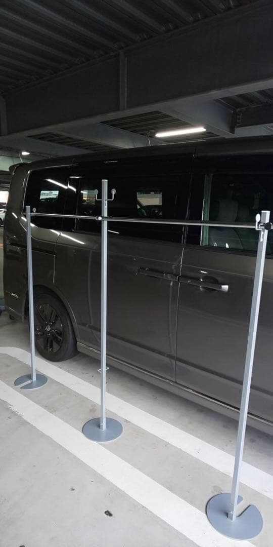 シルバー 金属製 ハンガーラック