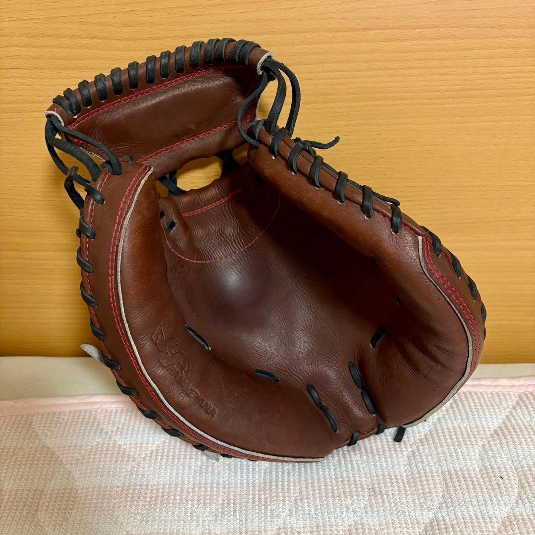 【一生物】ハタケヤマキャッチャーミット硬式用甲斐モデル