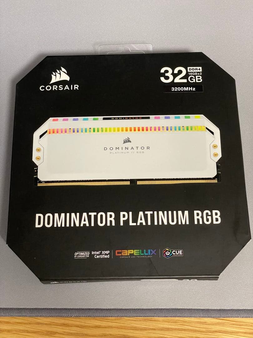 メモリー CORSAIR Dominator Platinum RGB 32GB 3200