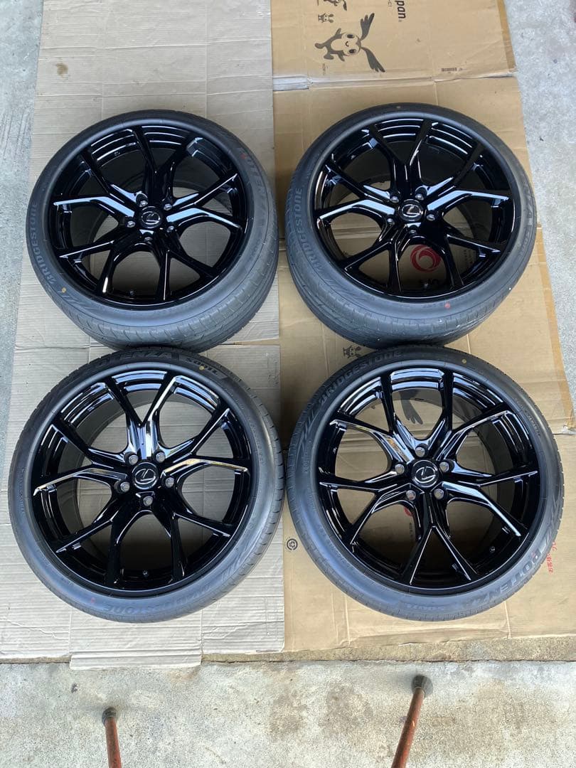 レクサスIS Mode Black 4 純正 BBS製 19インチ Fスポーツ