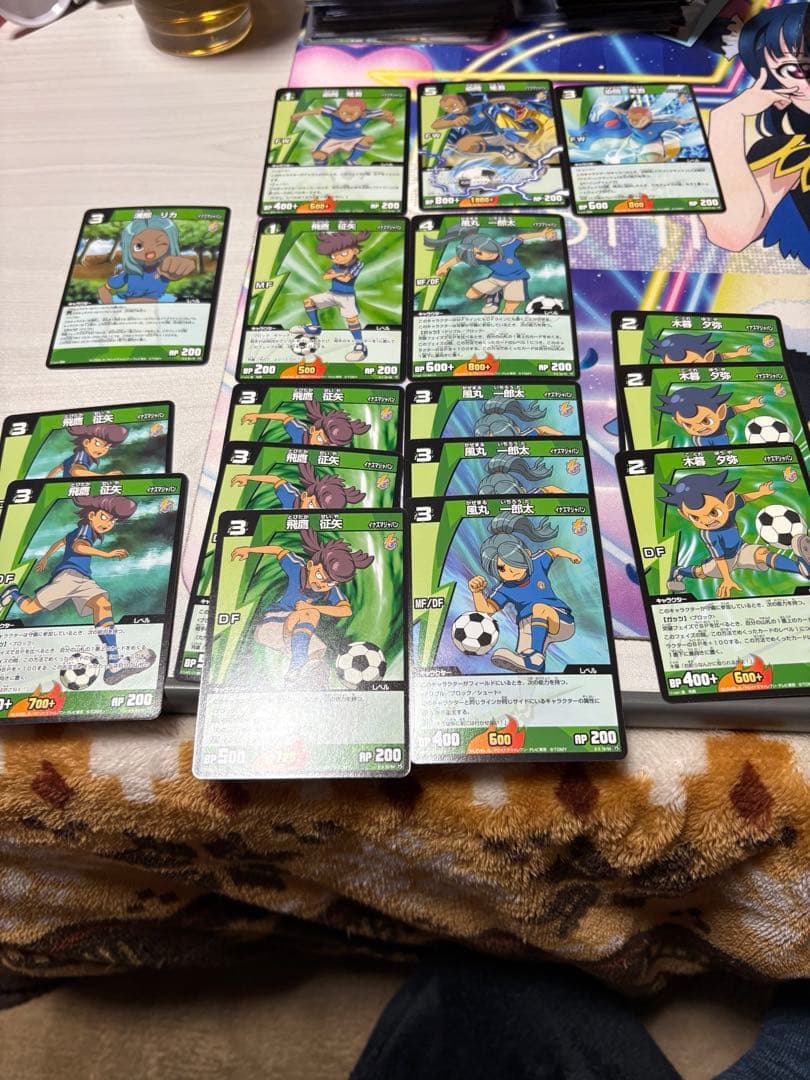 イナズマイレブンカードゲームセット売り