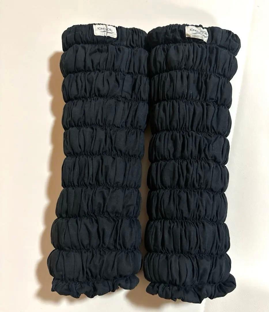 【美品】イオンドクター レッグウォーマー41　黒