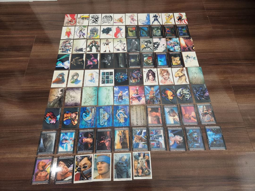 ファイナルファンタジー アートミュージアム 初版 86種86枚セット