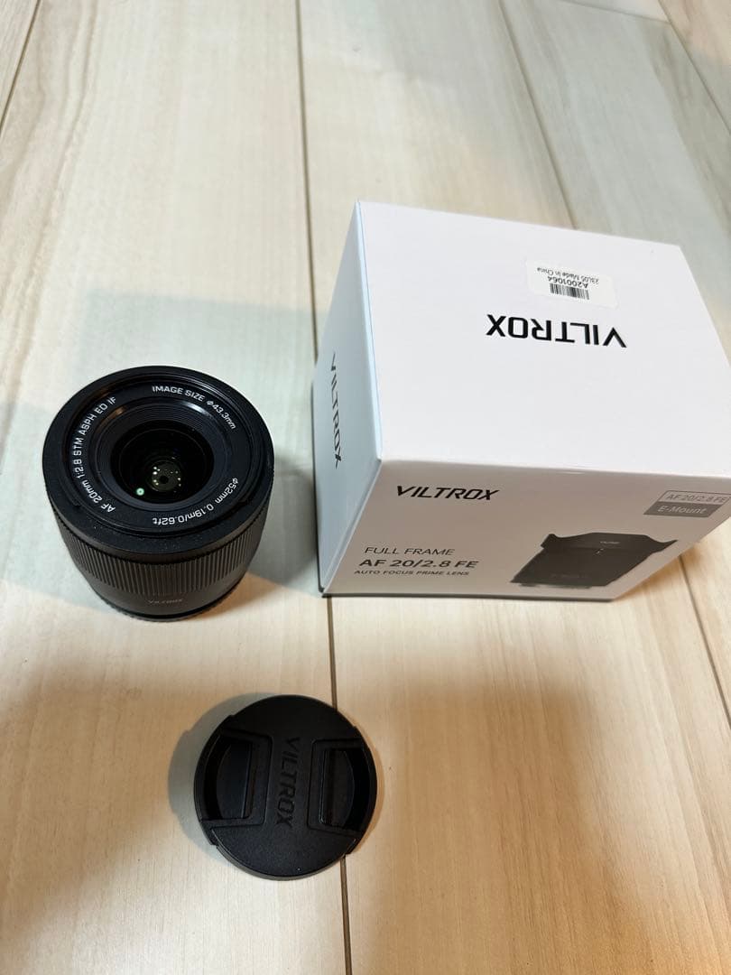 Viltrox Eマウント 20mm F2.8 レンズ
