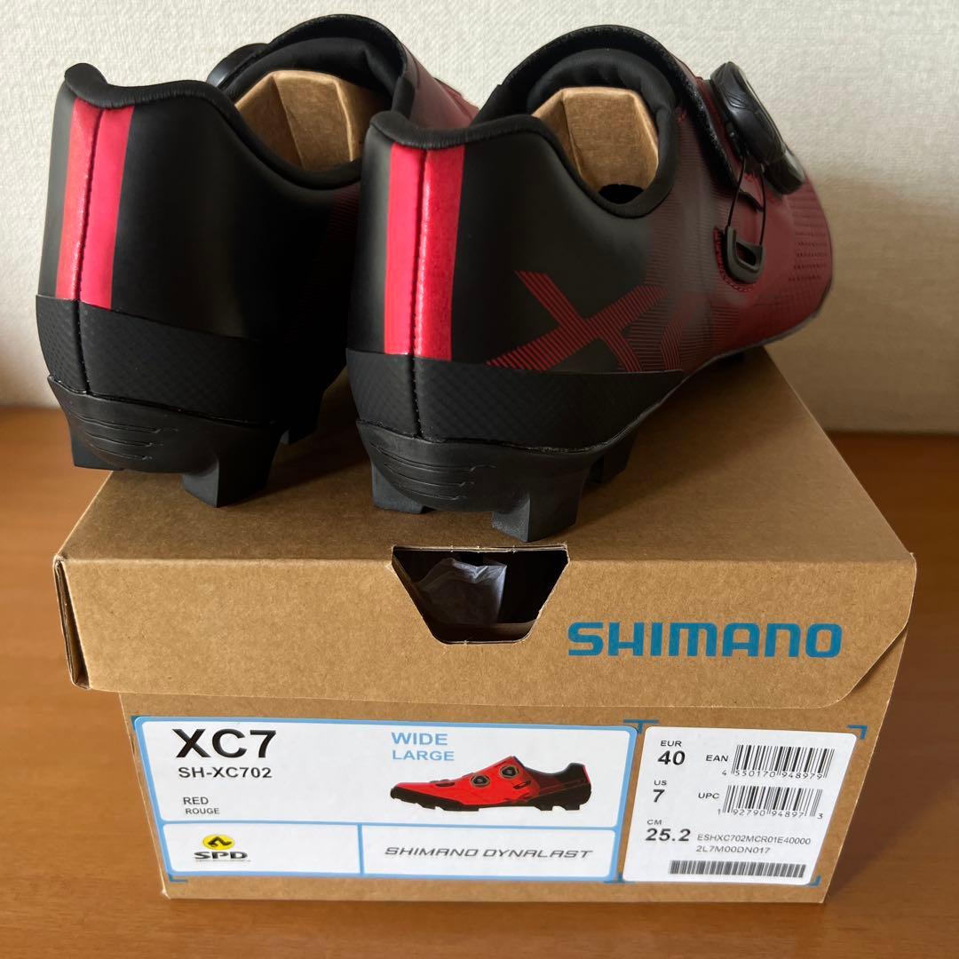 Shimano XC7 SH-XC702 サイズ40(25.2cm)ワイド