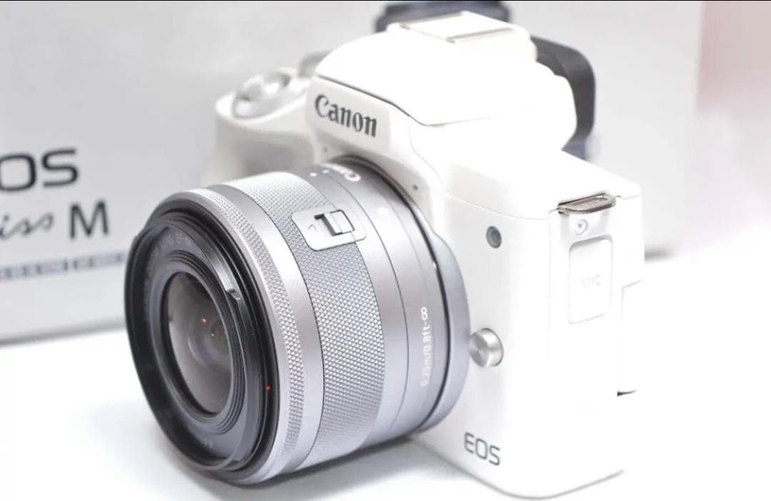 Wi-Fi &Bluetooth搭載❤️Canon EOS kiss M