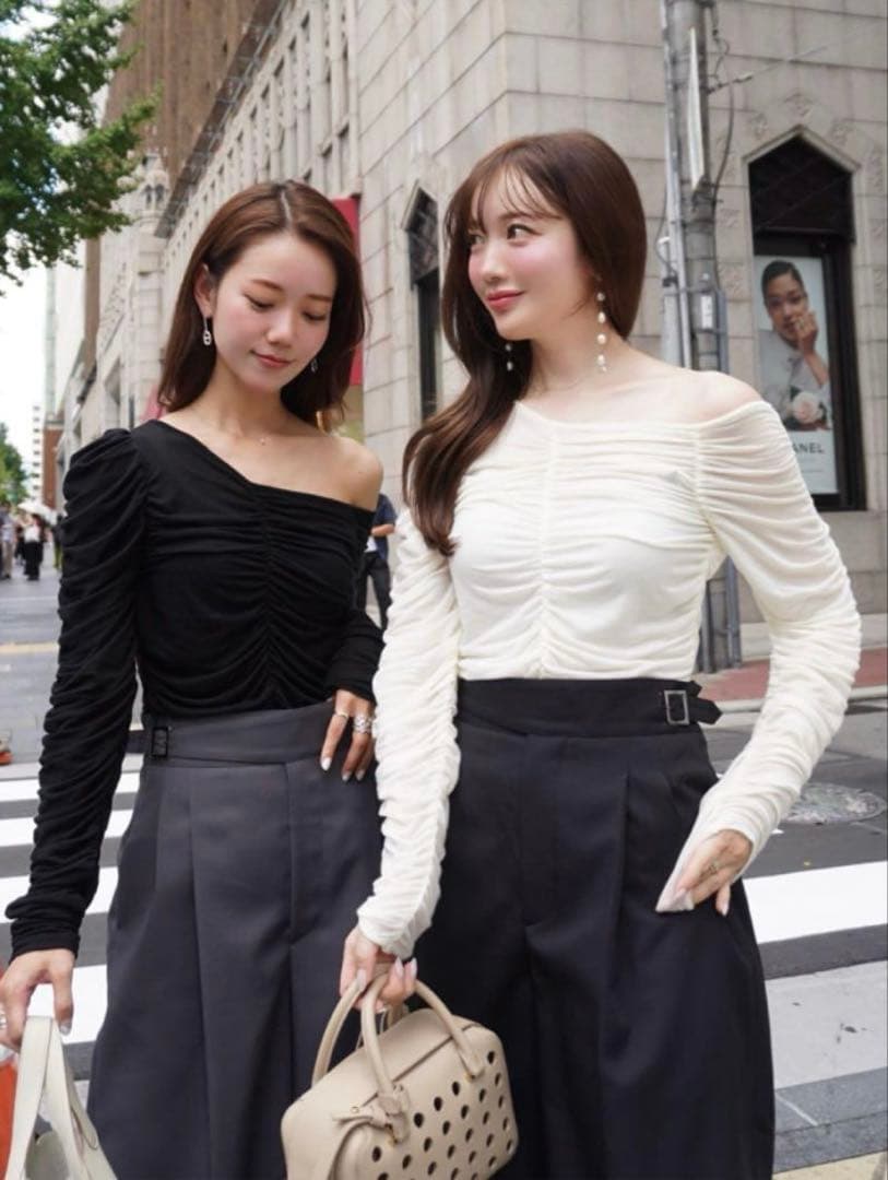 HYEON ヘヨン　whip knit black ホイップニット