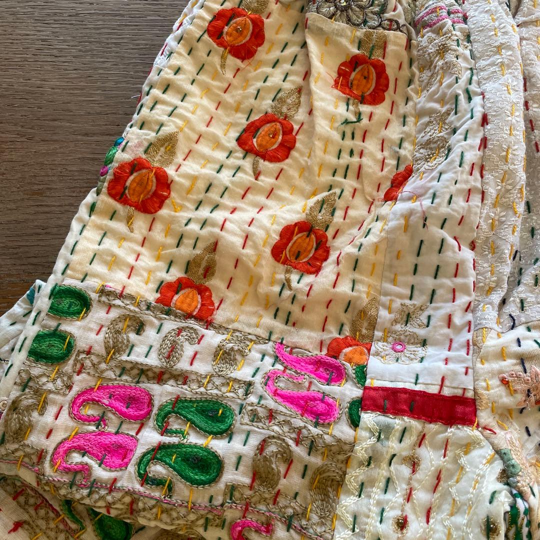 yuruly パッチワークパンツ（カンバディアキルト）タグ付き