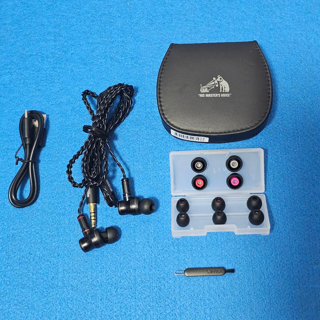 イヤホン Victor WOOD HA-FW1500 + NLA-UZN