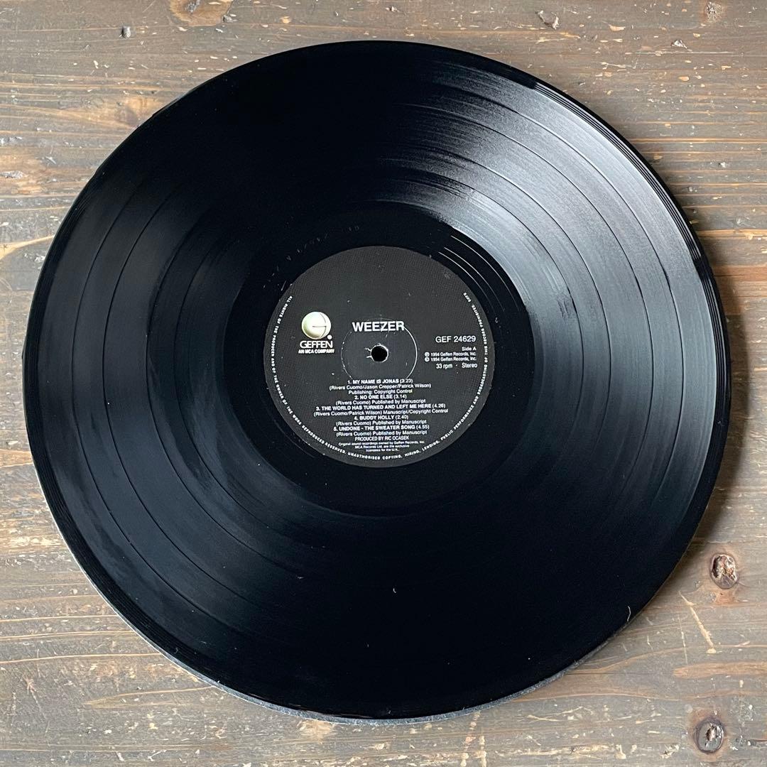 【LP】weezer / timebomb盤 足見えジャケ! レコード