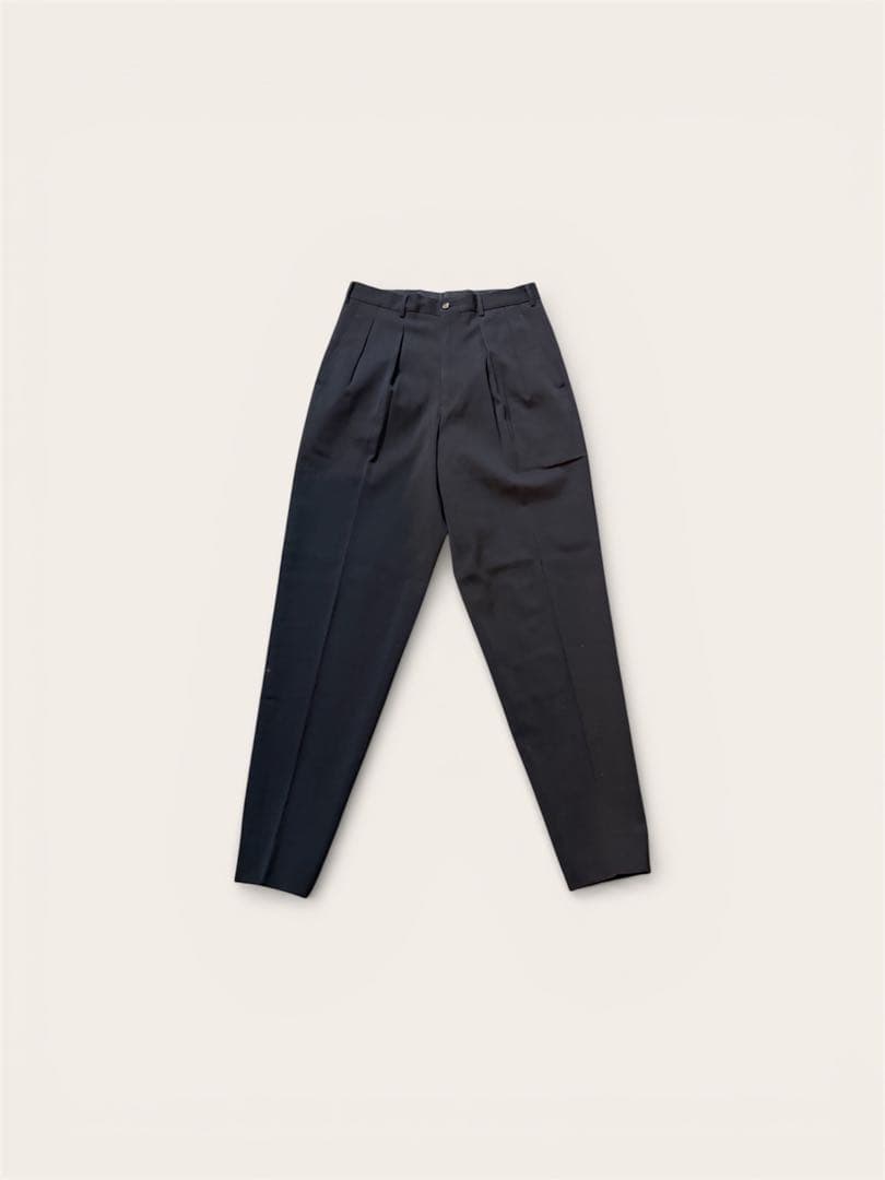 80s コムデギャルソンオムプリュス ボンタン型 スラックス 紺