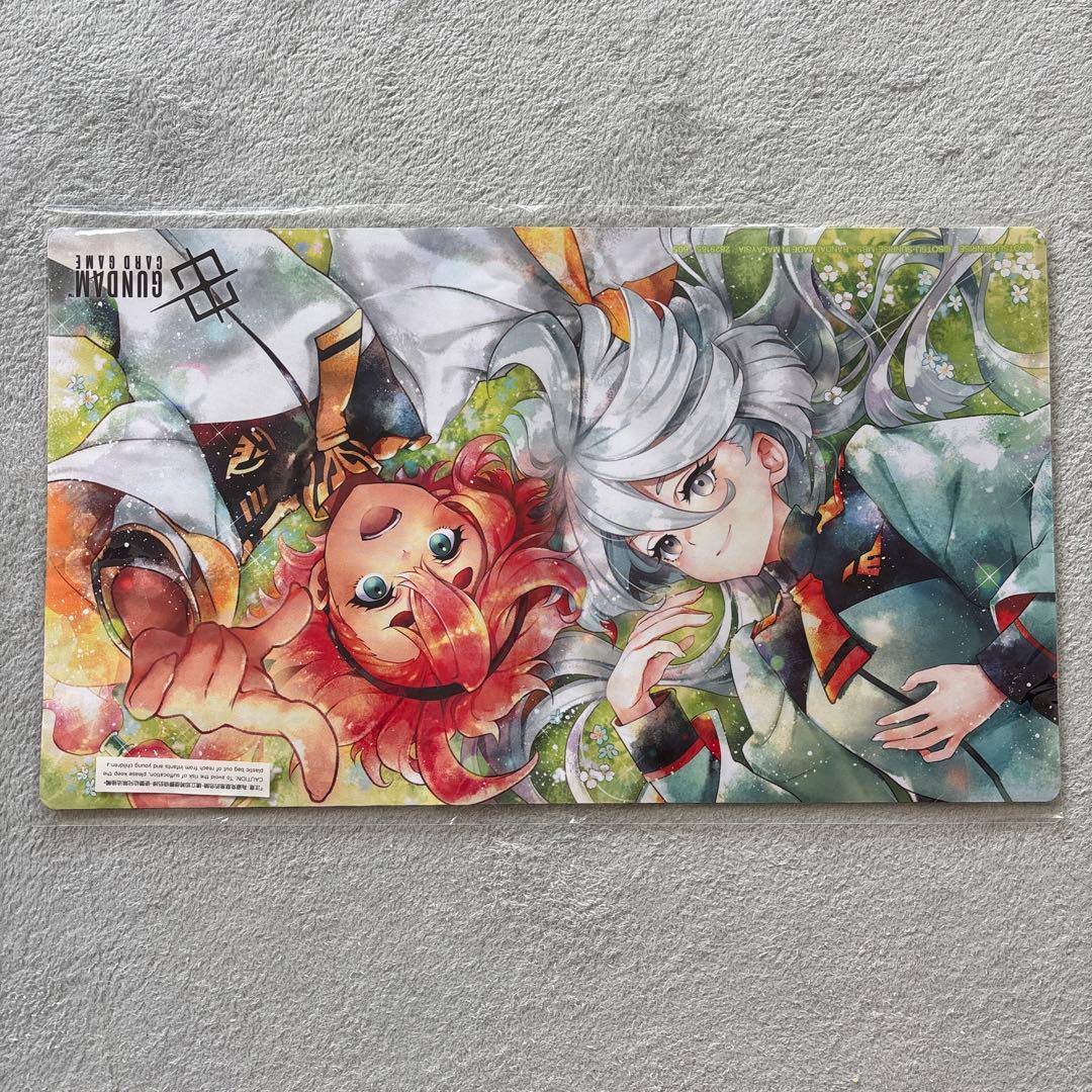 GCG ガンダムカードゲーム 公式プレイマット EVX02 スレッタ　ミオリネ