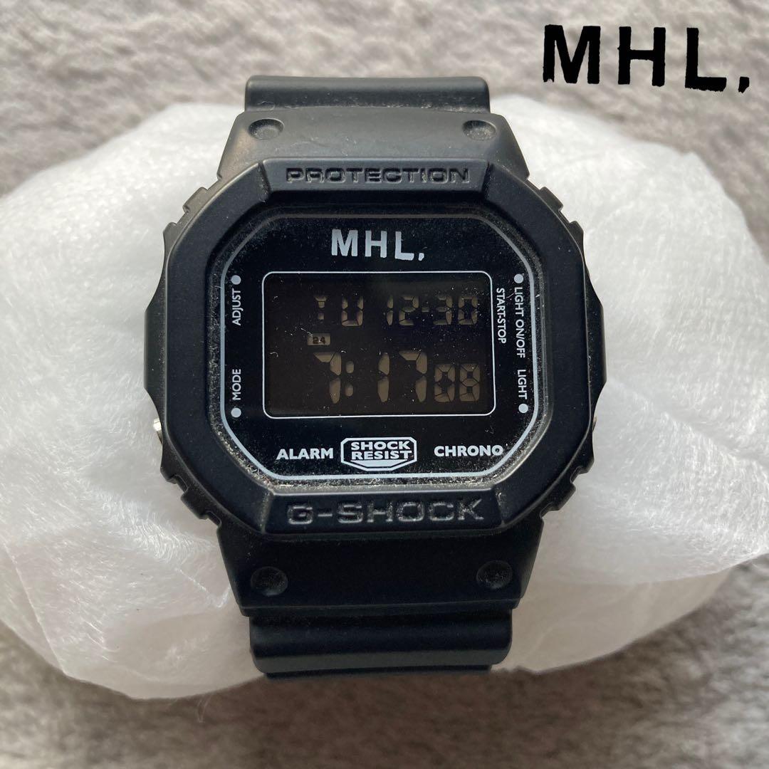 電池新品・美品　G-SHOCK MHL. デジタル腕時計　コラボ　ブラック