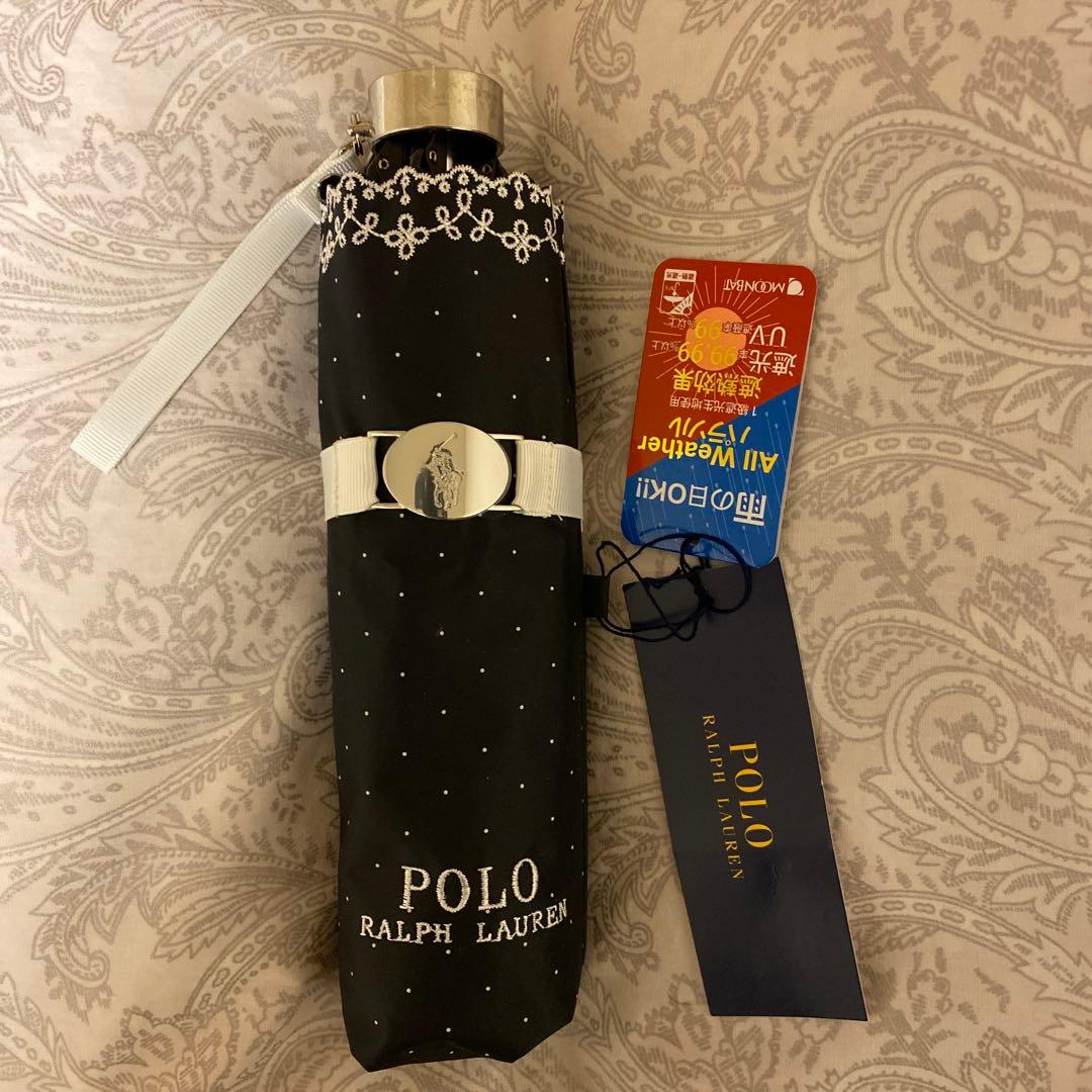 【新品未使用】POLO ラルフローレン軽量日傘、晴雨兼用