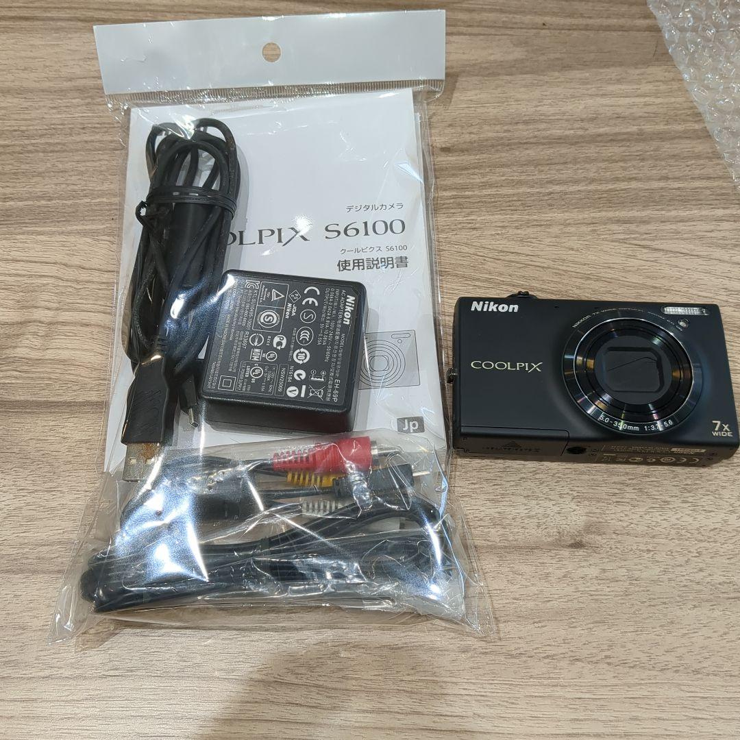美品　Nikon COOLPIX S6100 コンパクトカメラ コンデジカメ