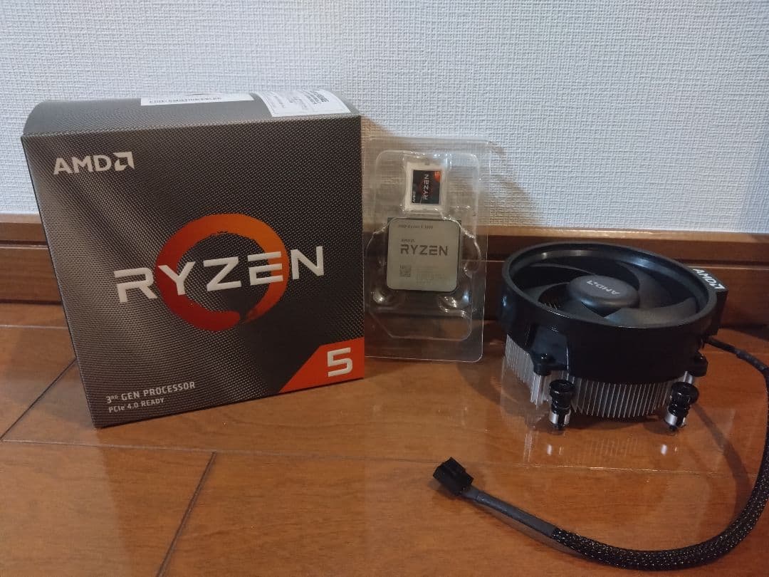 AMD RYZEN5 3600 クーラ付き