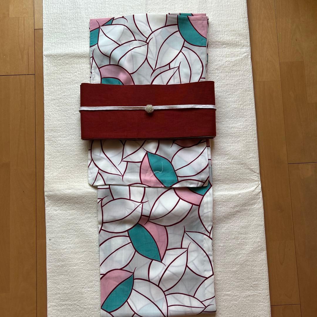 新品　洗える着物　セオアルファ　浴衣