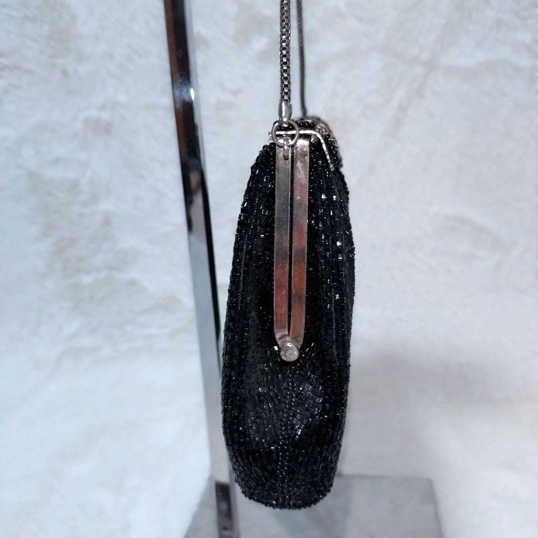 ✨️希少 皇室御用達 ヴィンテージ はしもと ビーズバッグ パーティーバッグ