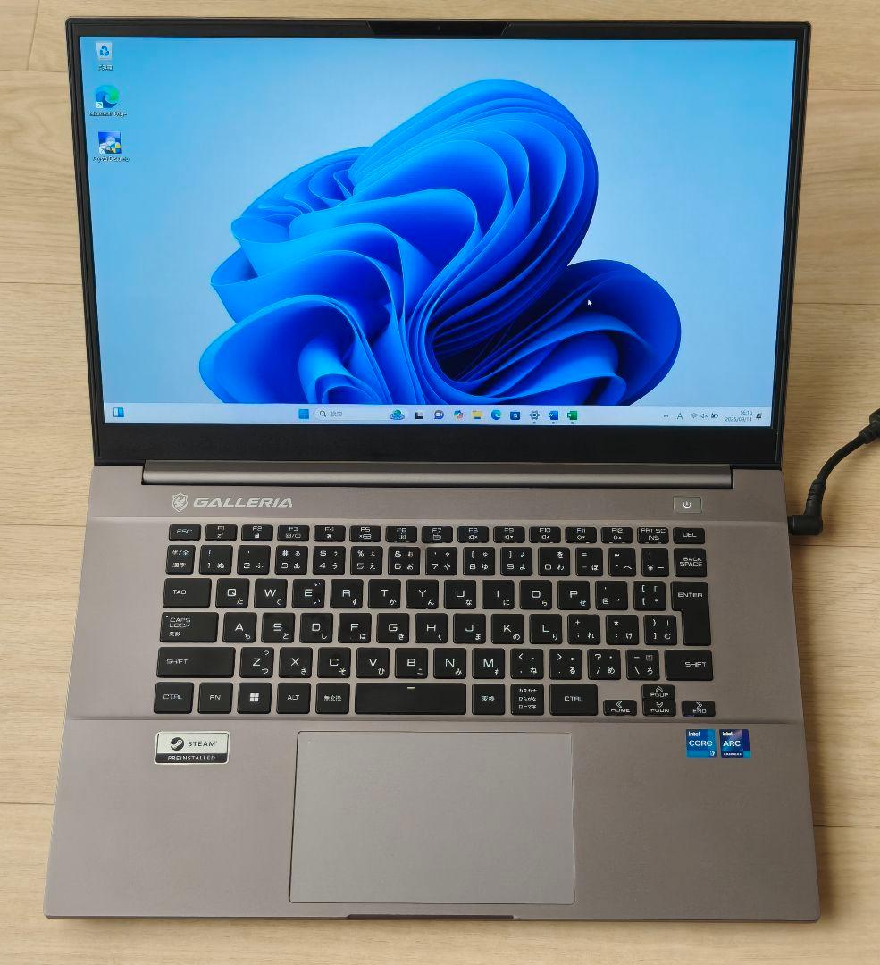 Windowsノート本体 Thirdwave GALLERIA/Core i7 12700H/A730M