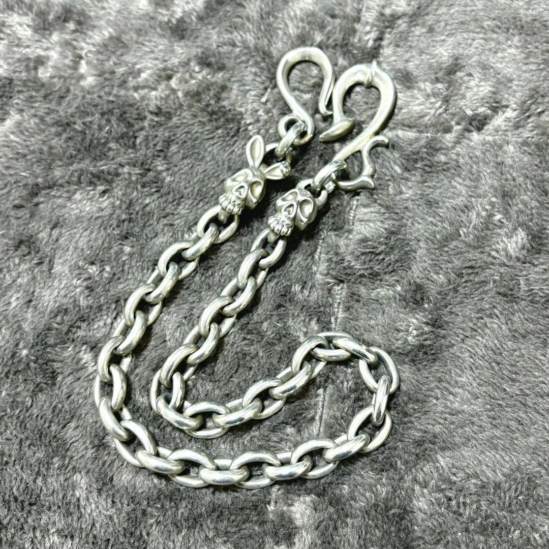 小物 skull bunny 00s wallet chain y2k