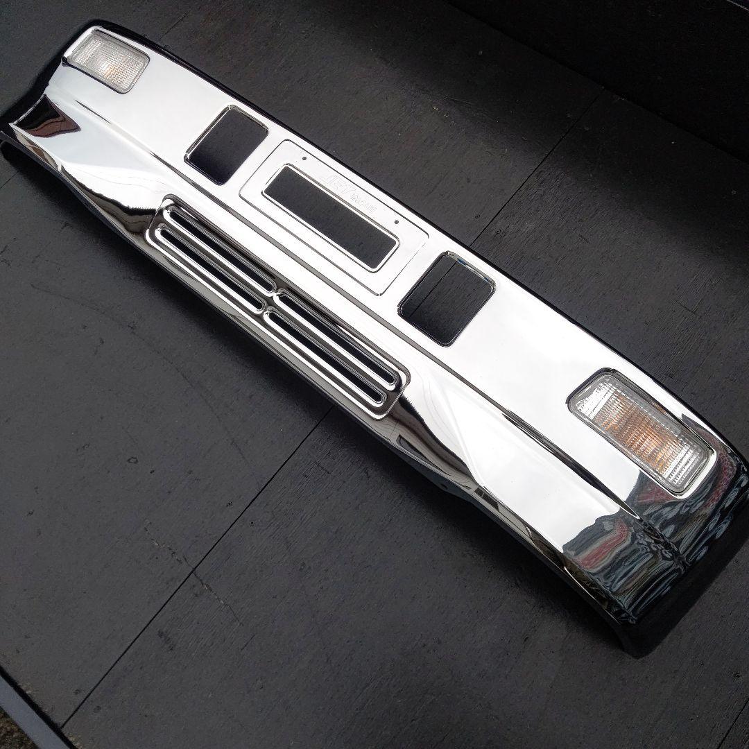 JETイノウエ ２トン車標準 スーパーグレートタイプバンパー ナンバー枠セット