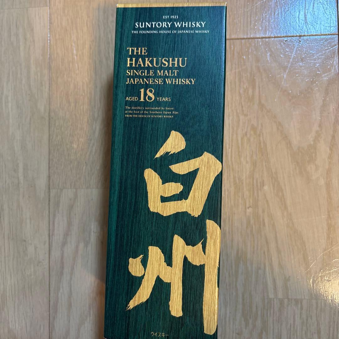 Hakushu 18 Years シングルモルトウイスキー 700ml