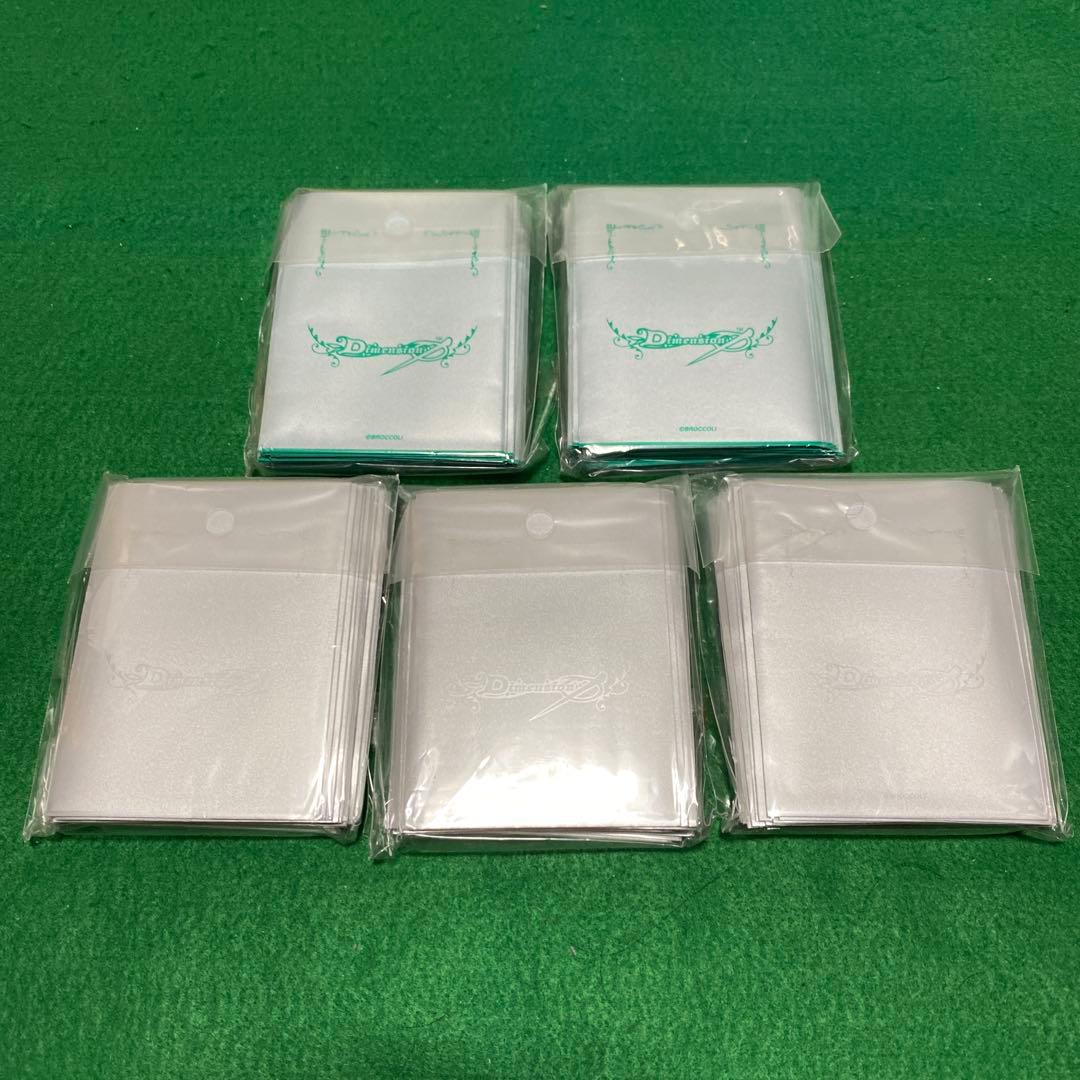 Dimension0 ディメンション・ゼロ スリーブ 緑 銀 5個セット