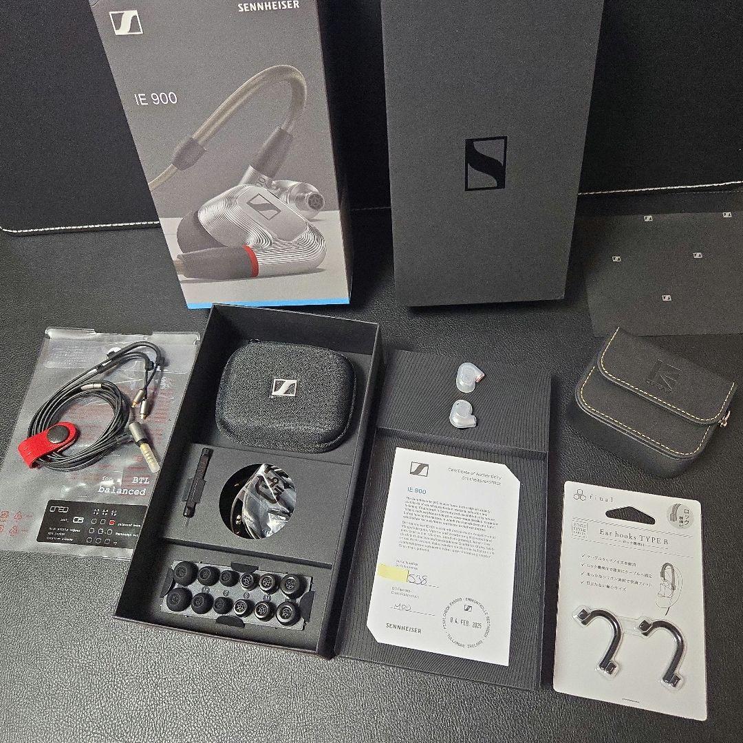 【極美品】Sennheiser ゼンハイザー IE 900 有線イヤホン