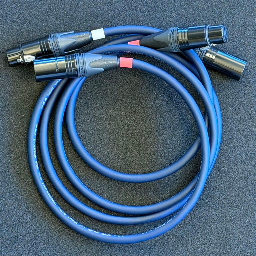 極美品 AET EVO-0706KRN XLR 1.0m